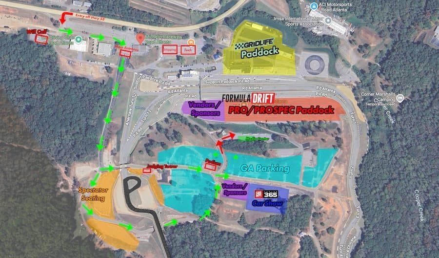 2026 FDATL venue map v1